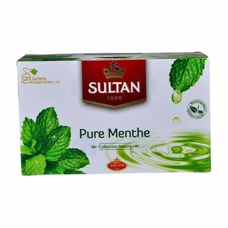 Infusion pure menthe x20 sachets 32g - SULTAN