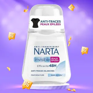 Offre DEO ROLL ON FEM INVISI 5CL NAR - 100704710