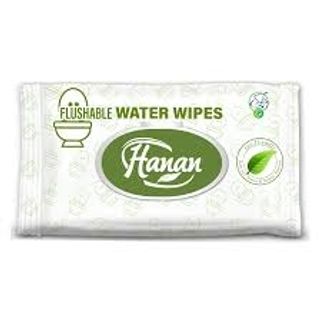 Hannan Flushable Wipes 72'S