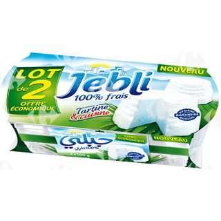Fromages à Tartiner Jebli 2 x190G