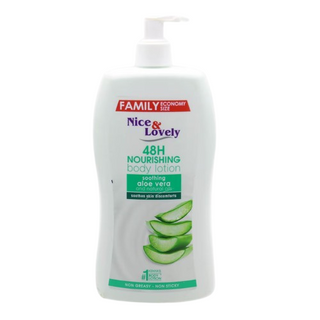 Nice & Lovely Aloevera Herbal Lotion 850ml + Free Gift