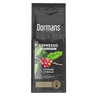 Dormans Espresso Intense And Bold Dark Roast Medium Grind Coffee 375g