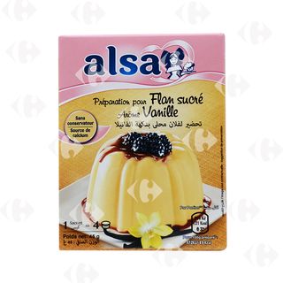 Alsa Flan Sucré Vanille 45g