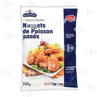 La Marinière Nuggets de Poissons Panés 300g