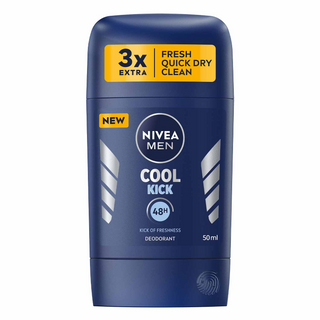 NIVEA MEN, Déodorant Homme, Cool Kick, Stick 50ml