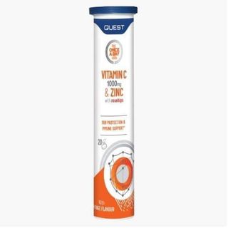 Quest Orange Vitamin C Zinc Tablets, 20 Count