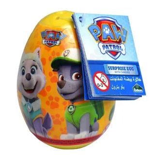 Œuf surprise avec bonbons gélifiés à l'intérieur 10g - PAW PATROL
