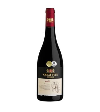 Great Five Merlot Red Wine 750ml