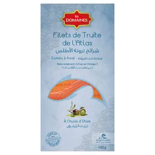 Truite Fumée A L`huile D'olive 100g