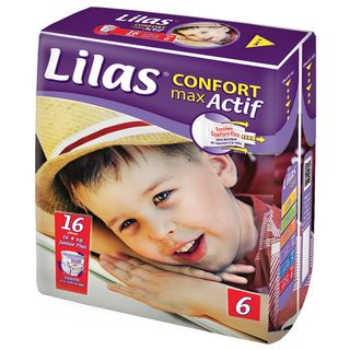 Couche Bebe Gm16+ Lilas Junior Confort Max - 820