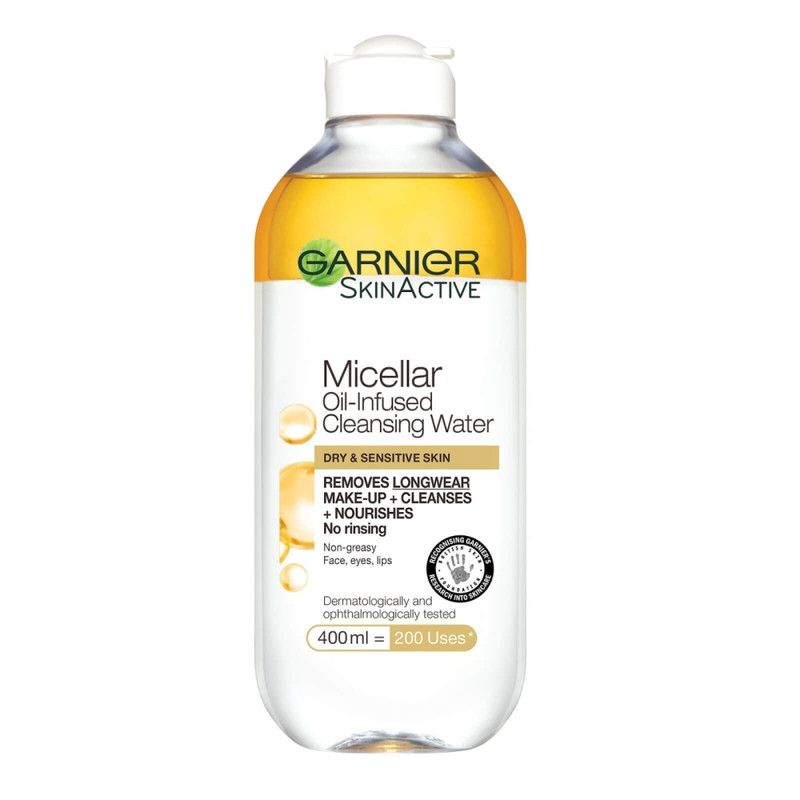 Garnier Oil-Infuse Cleansing Water 400Ml