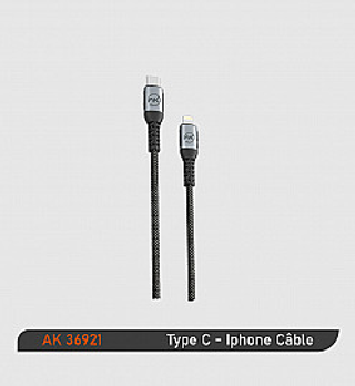 CÂBLE TYPE C VERS IPHONE (AK-36921)