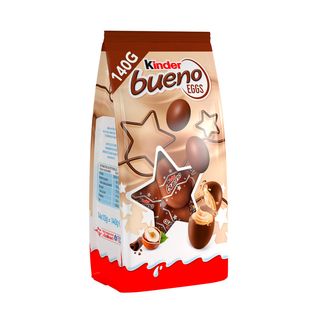 Œufs Bueno gaufrette au chocolat au lait et noisettes x14 140g - KINDER