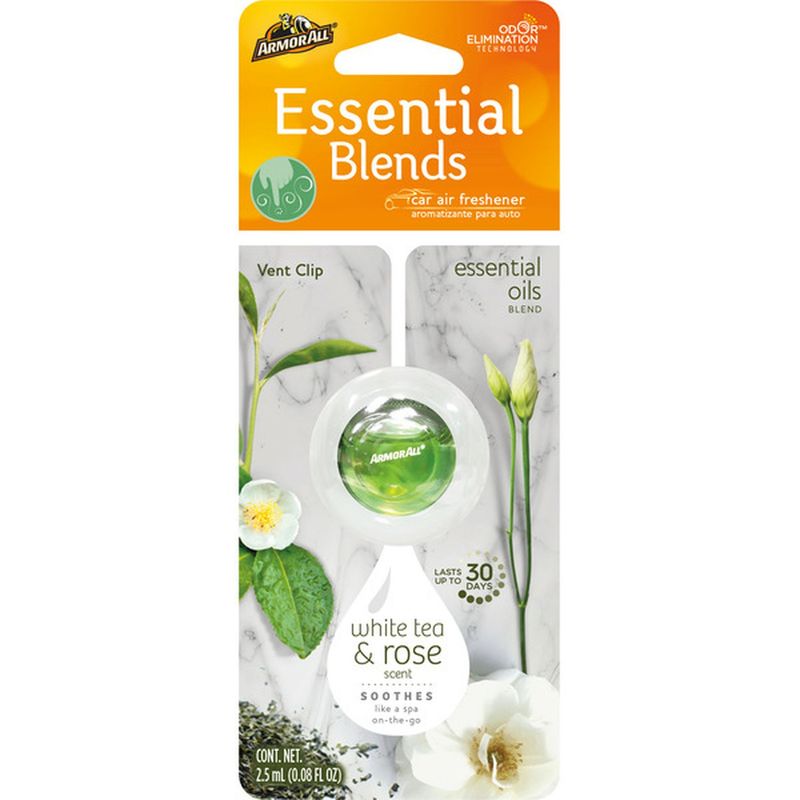 Armorall White Tea & Rose Car Air Freshener, 2.5Ml
