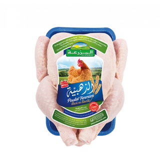 Poulet dhahabeya fermier emballé EL MAZRAA - Approx 1kg  - 000