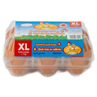 Œufs 6 Calibre Xl Baidy 