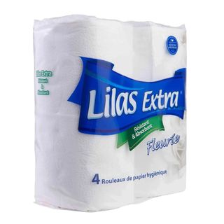 Papier Hygiénique Lilas 4 Rouleaux