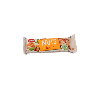 Barre céréales sans gluten Nuts and honey EMCO 35g - 739