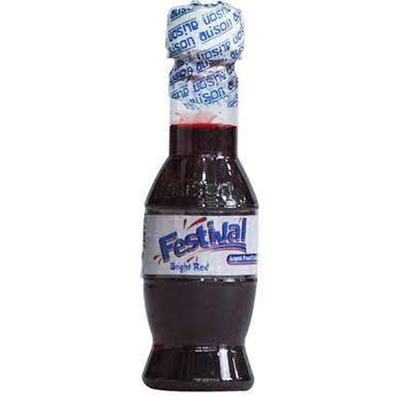 Festival Liquid Food Colour Bright Red 50Ml