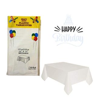 Nappe Fête d’anniversaire BLANCHE