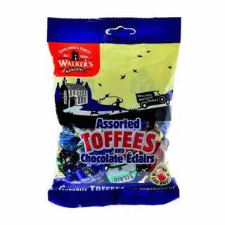 Sachet assortiment de caramel et de chocolat éclairs 150g - WALKER'S