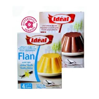 Préparation pour flan sucré avec Amlou 65g - IDÉAL