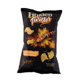 Chips barbecue GOLDEN TWISTER 70GR - 660