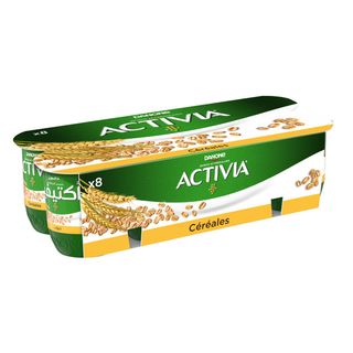 Yaourt Activia Céréales 8 x110G