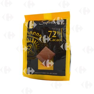 Mini Tablette Chocolat Noir Napolitain Carrefour Selection 200g