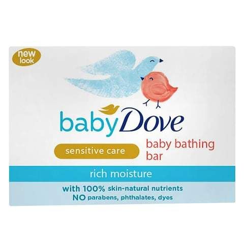 Baby Dove Rich Moisture Bathing Bar Soap 90g