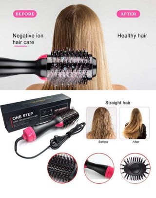 Brosse Electrique 1200W 3 EN 1 Lisseur + Boucler + Sèche cheveux GERMANY