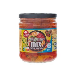 Légumes Cuisinés Poivrons Oignons Carrefour Sensation 430g