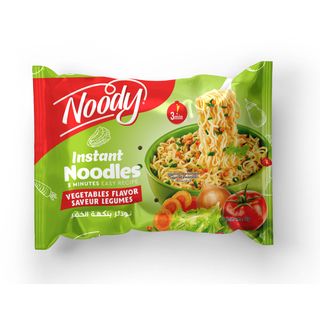 Lot nouilles saveur légumes Noody 5x70g
