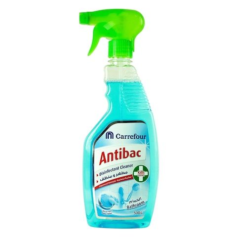 Carrefour Antibacterial Aqua Fresh Bathroom Cleaner 500ml