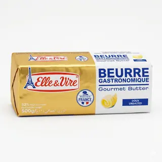 Elle & Vire Beurre Doux En Rouleau 500g