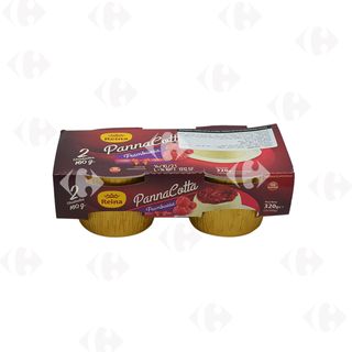 Reina Dessert Pannacotta Framboise 2X160g