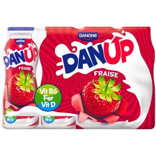 Pack Yaourt à Boire Fraise Danone 170g 8 unités