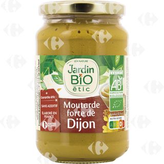 Moutarde Forte de Dijon Bio Jardin Bio 350g