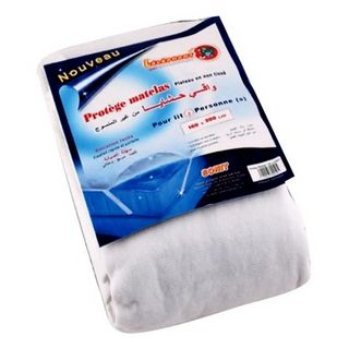 Sonit Protège Matelas 2 Places Blanc Dimensions: 200X200Cm