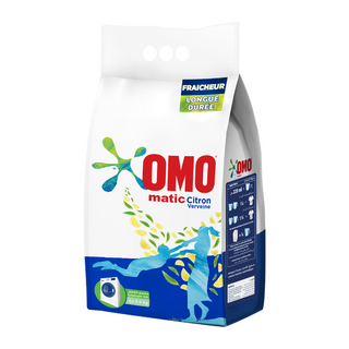 Lessive en poudre Matic Citron 3,5kg - OMO