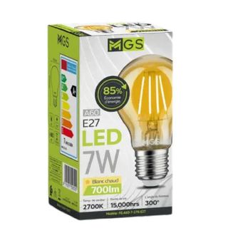 Ampoule LED GOLD  A60 7W E27 - MGS