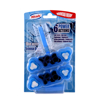 Bloc de cuvette Eau bleu NICOLS DUO  - 575