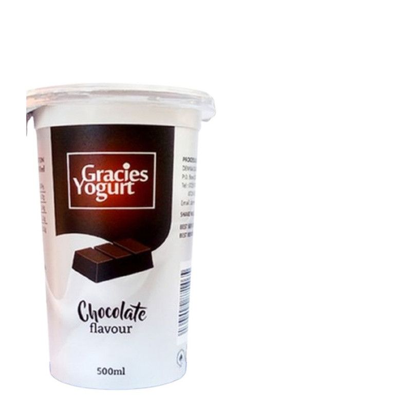 Gracie'S Chocolate Yoghurt 500Ml