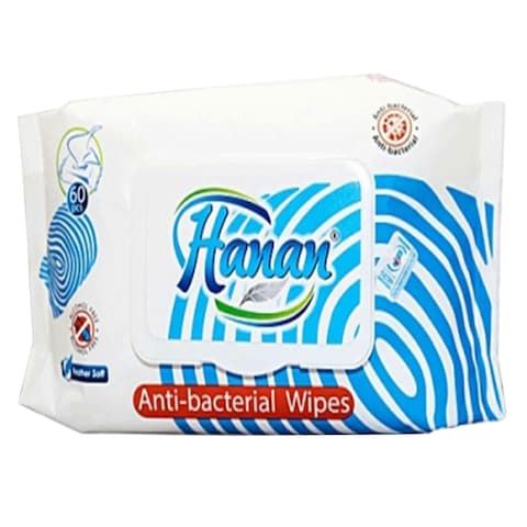 Hanan Antibacterial Wipes 80s