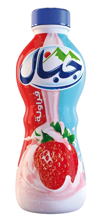 Yaourt À Boire Fraise 380G - Jibal