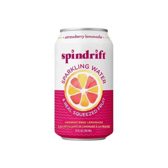 Spindrift Strawberry Lemonade Sparkling Water, 335Ml