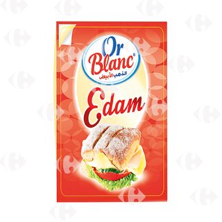 Or Blanc Edam Fromage en Tranches 100g
