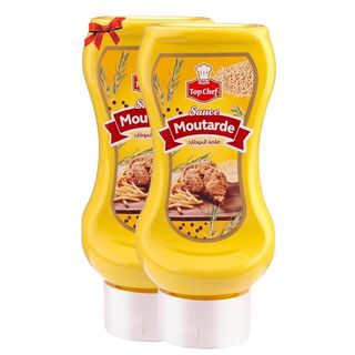 Lot Moutarde Top Chef 440ml + 240ml Gratuit