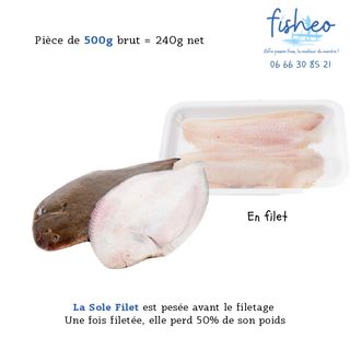 Sole Meunière (500g)