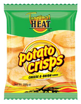 Tropical h.potato crisp cheese & onion flav. 200gm